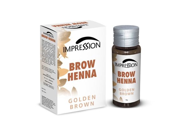 EEye Brow Henna Powder in "Golden Brown"